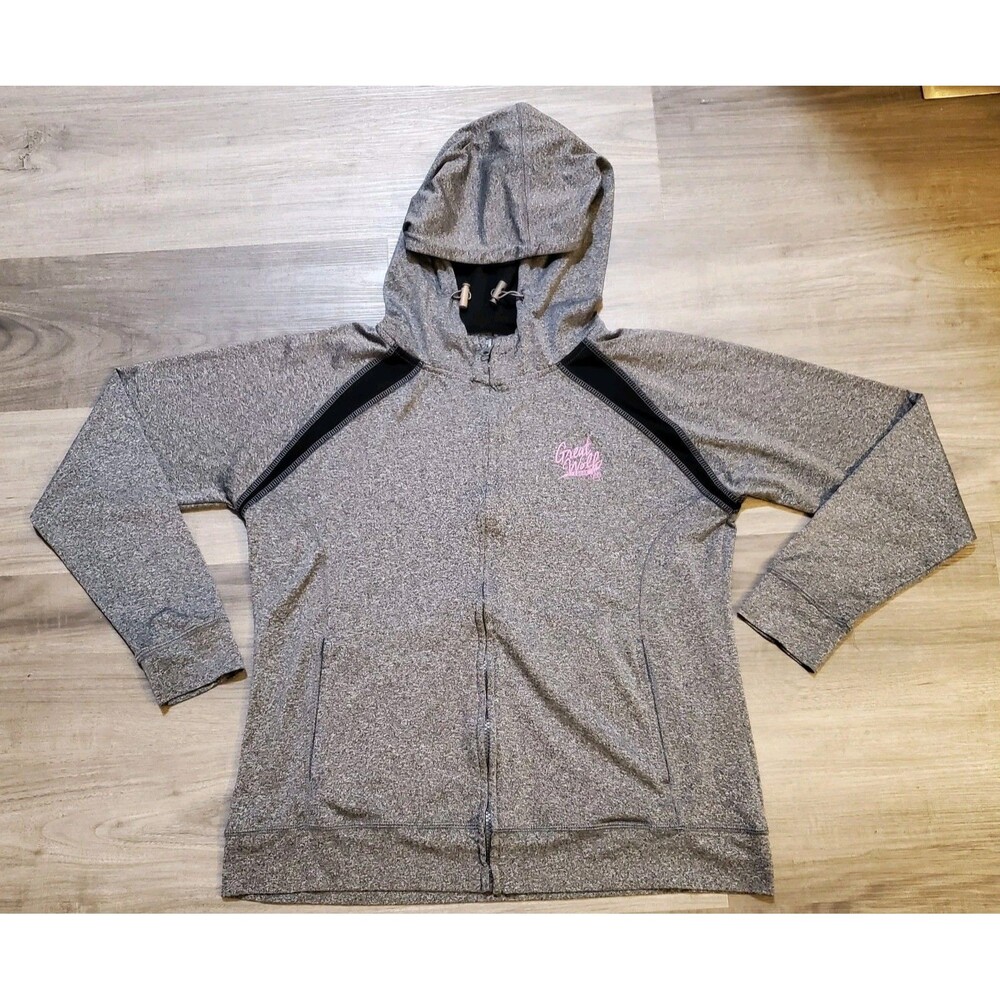 Greatwolf Lodge Womens Sz XL Full Zip Hoodie Resort Athleisure Light Weight